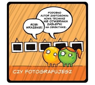 Zajęcia związane z fotografią, rys. Małgorzata Klimkiewicz