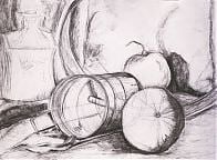 Anna Wysocka A I &bull;&nbsp;warsztaty rysunkowe - martwa natura &bull;&nbsp;wykł. Maria Orzewska