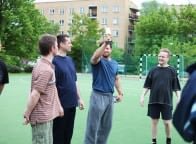 Wielka Szkolna Rozgrywka - Wykładowcy vs. Uczniowie, 14 maja 2014 r. &bull;&nbsp;fot: Grzegorz Mikrut 