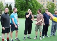 Wielka Szkolna Rozgrywka - Wykładowcy vs. Uczniowie, 14 maja 2014 r. &bull;&nbsp;fot: Grzegorz Mikrut 