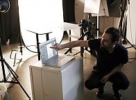 Fotografia produktowa na przykładzie fotografii szkła - prowadzący Michał Zagórny &bull; fot.Grzegorz Mikrut