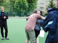 Wielka Szkolna Rozgrywka - Wykładowcy vs. Uczniowie, 14 maja 2014 r. &bull;&nbsp;fot: Grzegorz Mikrut 