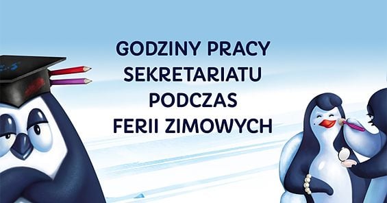 Ferie zimowe 2017 w Warszawskiej Szkole Reklamy
