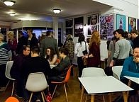 Wystawa semestralna Warszawskiej Szkoły Reklamy - Moc roboty i Przekoty 2017, fot. Wiktor Zaborowski