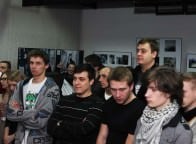 Mistrz i uczeń - potęga twórczości, 13 lutego 2014 r. &nbsp; &bull; &nbsp;Galeria Działań &bull;&nbsp;fot: Grzegorz Mikrut