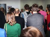 Mistrz i uczeń - potęga twórczości, 13 lutego 2014 r. &nbsp; &bull; &nbsp;Galeria Działań &bull;&nbsp;fot: Grzegorz Mikrut