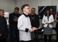 Mistrz i uczeń - potęga twórczości, 13 lutego 2014 r. &nbsp; &bull; &nbsp;Galeria Działań &bull;&nbsp;fot: Grzegorz Mikrut