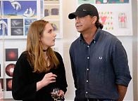 Wernisaż wystawy Warszawskiej Szkoły Reklamy oraz Szkoły Wizażu i Charakteryzacji SWiCh pt. Mistrz i Uczeń. Twórcza Perspektywa. 29 czerwca 2018 r., Mała Warszawa. Fot. Paula Sokołowska