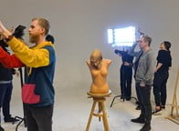 Warsztaty doszkalające ze sztuki operatorskiej dla naszych studentów i słuchaczy z Dariuszem Jadachem &bull; fot. Jakub Półtorak