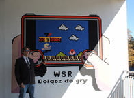 Nowy mural WSR - wrzesień 2024; fot. Grzegorz Rusinek