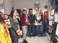 Wystawa Plenerowych Prac Studentów - XI 2024 r.; fot. Grzegorz Rusinek