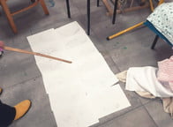 Warsztaty rysunkowe z rysowania postaci ludzkich prowadzone przez Marię Orzewską - IV 2025 r.; fot. Grzegorz Rusinek