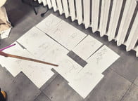 Warsztaty rysunkowe z rysowania postaci ludzkich prowadzone przez Marię Orzewską - IV 2025 r.; fot. Grzegorz Rusinek