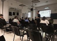 Pokaz prac plenerowych WSR z Sopotu i Warszawy 2025 - fot. Iza Dębska