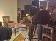 Plan zdjęciowy z etiudy semestralnej - I 2026 r. - fot. Grzegorz Rusinek